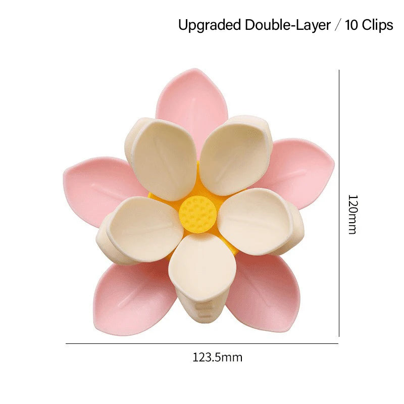 Sakura Magnetic Fridge Magnet Seal Clip Petal Sealing Clip Bag Clip Snack Sealer Multifunctional Kitchen Food Storage DJ005