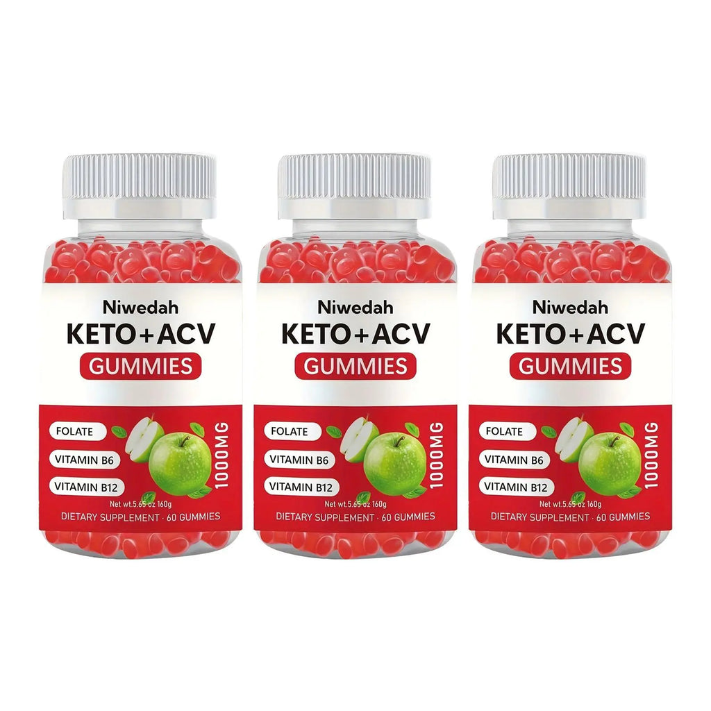 Delicious Apple Cider Vinegar Gummies for Daily Wellness, Metabolism Boost & Digestive Support - The Tasty ACV Alternative You've Been Waiting For!
