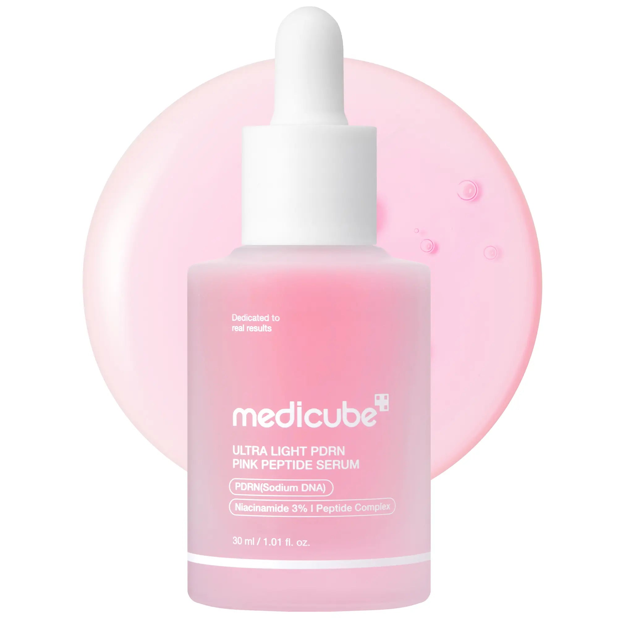 Introducing the Medicube Ultra Light PDRN Pink Peptide Serum - Your Ultimate Lightweight Hydrating Solution with Salmon PDRN & Hyaluronic Acid for a Radiant Glow and Clear Skin!