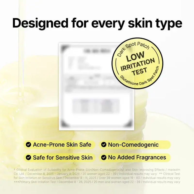 [Ma:Nyo] Glutathione 7 Dark Spot Serum Patch — Brightening Hydrogel Spot Patch for Face, Dark Spot Care, Hyperpigmentation & Tone Correction, Korean Skin Care