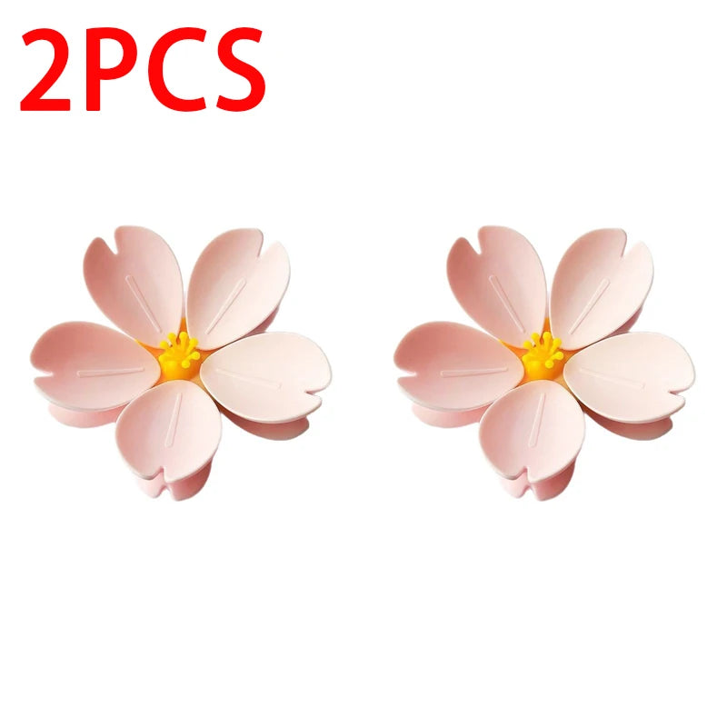 Sakura Magnetic Fridge Magnet Seal Clip Petal Sealing Clip Bag Clip Snack Sealer Multifunctional Kitchen Food Storage DJ005