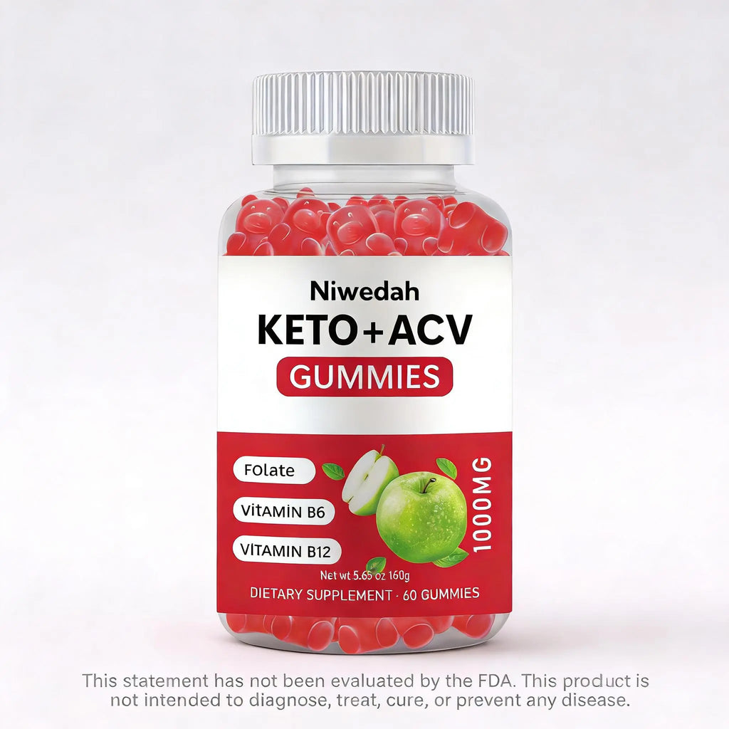 Delicious Apple Cider Vinegar Gummies for Daily Wellness, Metabolism Boost & Digestive Support - The Tasty ACV Alternative You've Been Waiting For!