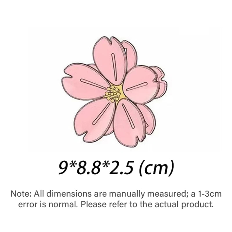 Sakura Magnetic Fridge Magnet Seal Clip Petal Sealing Clip Bag Clip Snack Sealer Multifunctional Kitchen Food Storage DJ005
